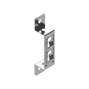   Baks 902803 BSMN fali tartó rácsos kábeltálcához 60 mm oldalmagassághoz 122×25×25 mm tartóelem, kábelvezetési elemek rögzítéséhez