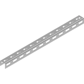   Baks 665327 Profilsín 40×40×1,2 mm 3 m/szál szalaghorganyzott CD40H40/3 szerelősín, kábelvezetési elemek rögzítéséhez