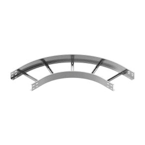   Baks 496240 LDP400H80N Kábellétra sarokidom vízszintes 80x 400 mm 90 fokos szalaghorganyzott, anyagvastagság 1,5 mm, villamos kábelek nyomvonalvezetéséhez