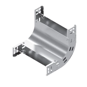   Baks 130779 LUNJ200H42 Sarokidom 90 fokos 42x 200 mm függőleges, fedéllel, kábelvezetési nyomvonal lefedésére