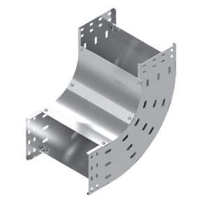  Baks 131245 LUNP400H110 Kábeltálca sarokidom 90 fokos 110x 400 mm univerzális, függőleges, fedéllel, villamos kábelek nyomvonalvezetéséhez