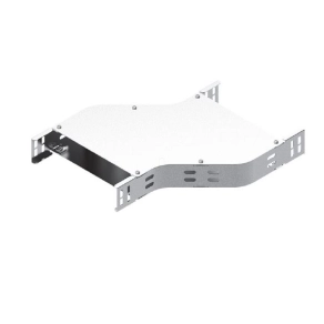   Baks 130758 OPZNJ500H42 Kábeltálca kitérő idom 42x 500 mm vízszintes, fedéllel, villamos kábelek nyomvonalvezetéséhez