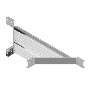  Baks 210132 TDKSUP300H100 Kábeltálca beépíthető leágazóidom 100x 300 mm, önhordó, anyagvastagság 1,5 mm, villamos kábelek nyomvonalvezetéséhez
