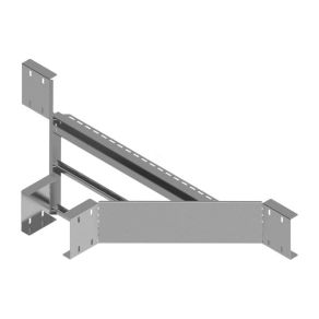  Baks 423162 TDSUP600H150 beépíthető leágazóidom kábellétrához 150x600, kábelvezetési elemek csatlakoztatásához