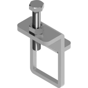   Baks 752423 UCV60 síntartó kapocs I-gerendához 40 mm széles, 60 mm magas profilokhoz M10 csavarral, villamos szerelési feladatokhoz
