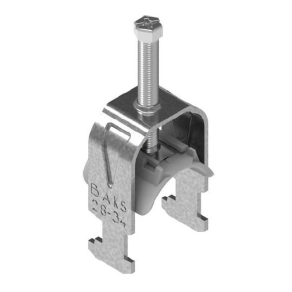   Baks 425844 UKP1/12-16 kengyeles bilincs H-kivitel cinkpehely bevonat 1 kábel részére műanyag nyomóvályúval 12–16 mm, 16 mm résszélességhez