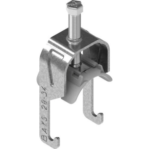   Baks 425870 UKZP1/34-40 kengyeles bilincs cinkpehely bevonat 1 kábel részére műanyag nyomóvályúval 34–40 mm, villamos szerelési feladatokhoz