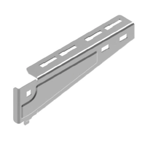  Baks 711711 WWBM100 ( 110 mm) tartókonzol 40-es függesztett oszlophoz, kábelvezetési elemek rögzítéséhez