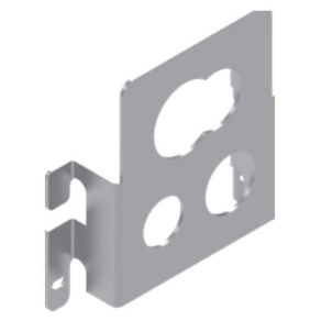   Baks 920720 USR2 csőtartó 16/20/ 25 mm átmérőjű csövekhez rácsos kábeltálcára 63×88×20 mm tartóelem, kábelvezetési elemek rögzítéséhez