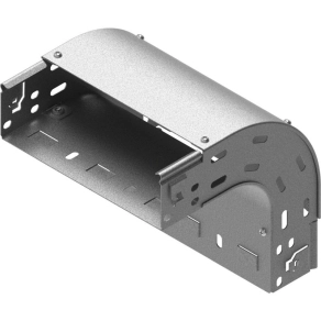   Baks 130962 LUFZJ300H60 Kábeltálca sarokidom 90 fokos 60x 300 mm külső, függőleges, szalaghorganyzott, fedéllel, villamos kábelek nyomvonalvezetéséhez