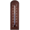 Fa beltéri hőmérő 15 cm, mahagóni