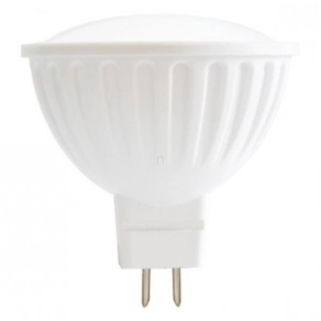  LED MR16 6W GU5.3 400lm 3000K meleg fehér fényforrás 120fokos Ra80 12V ORO-MR16-SIX-6W-BC d=50mm 5901752712164 Led-Pol