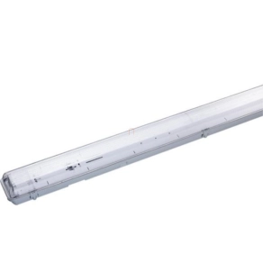   LED Por- és páramentes üres lámpatest 2x58W méret, LED csőhöz szerelve PC búra IP65 5902533190140 ORO-ATLAS-2XT8150-G Led-Pol