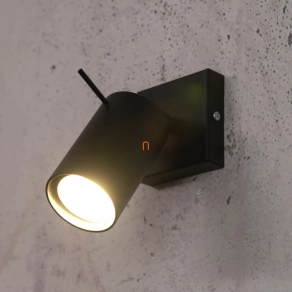   Fali spot lámpa, fekete, 1xGU10 foglalattal - Ring Modee SL.0091