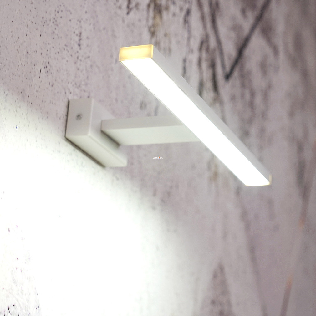 Fürdőszobai tükörvilágító LED lámpa 7 W, hidegfehér, 30x12 cm, fehér színű - Shine Milagro ML3874