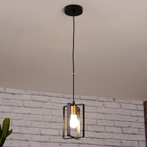   Minimál függesztett lámpa nyitott burával, 13 cm - Oxalis GTV OS-OXAL2-10-DEC