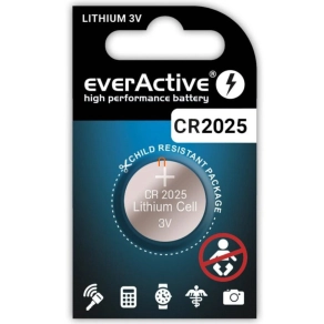 EverActive lítium gombelem CR2025 3V
