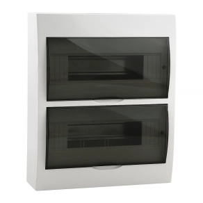 2X12 modulos falon kívüli elosztó doboz IP40 (Ideal)