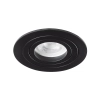 Süllyesztett spot lámpa, kerek, fekete - Kanlux 19457