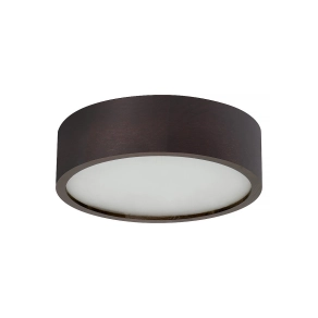   Sötét fa hatású mennyezeti lámpa, 27,5 cm - Jasmin Kanlux 23120