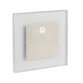   LED süllyesztett mozgásérzékelős lépcsővilágító 0,8W, 14lm 4000K, inox - Apus Kanlux 27379