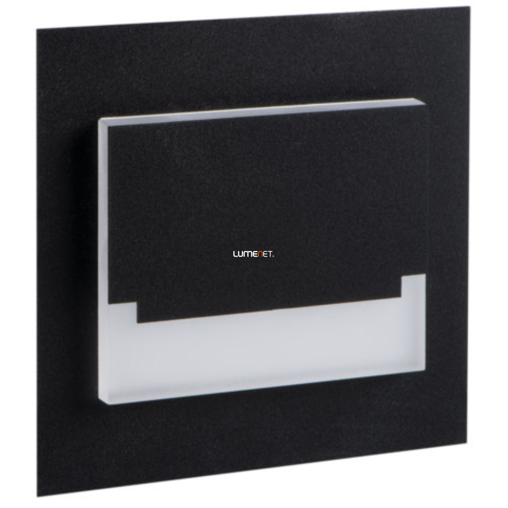 LED süllyesztett lépcsővilágító 0,8W, 3000K, 13lm, fekete - Sabik Mini Kanlux 29855