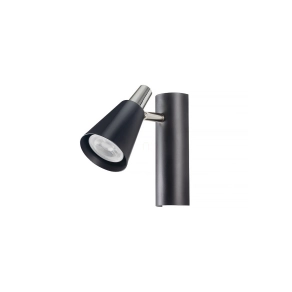   Fali spot lámpa, fekete, 1xGU10 foglalattal - Sempra EL Kanlux 33091