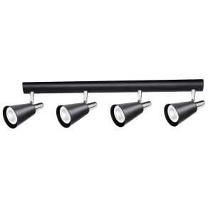   Fali spot lámpa, fekete, 4xGU10 foglalattal - Sempra EL Kanlux 33097