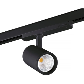   LED spot lámpa, sínre szerelhető, 18W, 1800lm, 4000K, 60°, fekete - Acord Kanlux 33133
