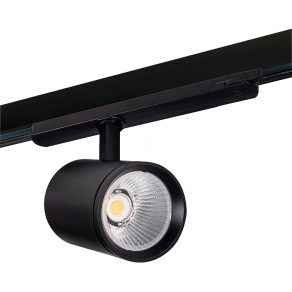   LED spot lámpa, sínre szerelhető, 30W, 2850lm, 3000K, 60°, fekete - Acord Kanlux 33135