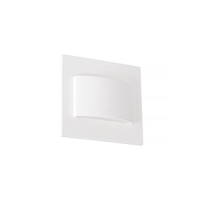   LED lépcsővilágító, szögletes 1,5W, 3000K, 15lm, fehér - Ernius Kanlux 33324