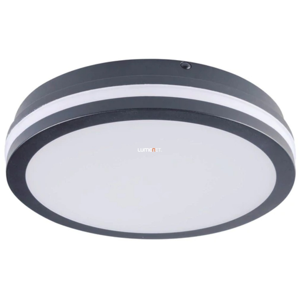 Kerek kültéri mennyezeti LED lámpa 24W, 4000K, 1920lm, IP54, szürke - Beno Kanlux 33341