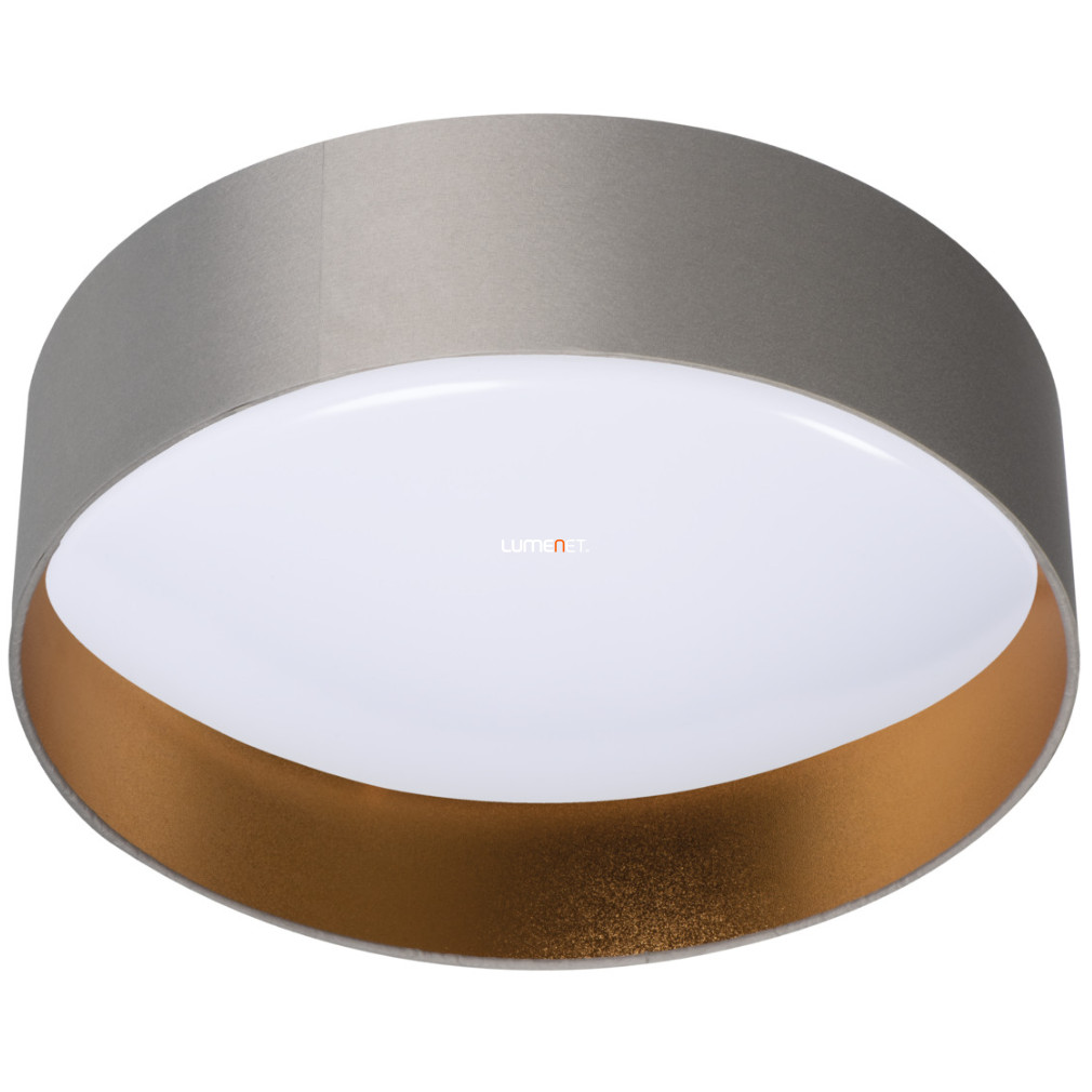 Mennyezeti LED lámpa, 17,5W, 1500lm, 4000K, szürke-arany színben - Rifa Kanlux 36466