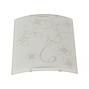 Mintás fali lámpa E27 foglalattal - Fiori Klausen KL8023