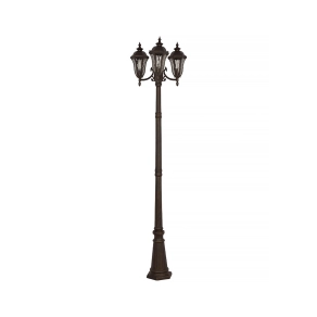   Kültéri klasszikus állólámpa, 227 cm 3xE27 foglalattal - Baltimore Klausen KL5538