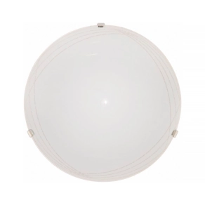   Mennyezeti lámpatest 2xE27 foglalattal IP20 220-240V fehér, króm - Klausen Simple LY-6023