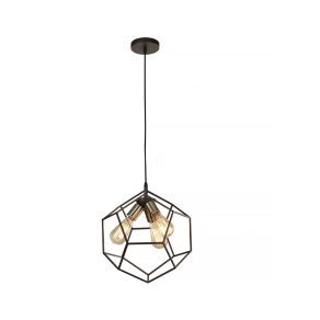   Geometrikus függesztett lámpa 3xE27 foglalattal - Atom Klausen KL6336