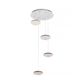   Függesztett LED lámpa, 45 cm, 60 W, 4800 lm, 4000 K - Nemesis Klausen KL6706