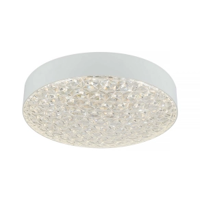   Mennyezeti LED lámpa, 50 cm, átlátszó, fehér, 40 W, 3900 lm, 4000 K - Neptun Klausen KL151027
