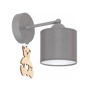   Fali lámpa maci dísszel E27 foglalattal - Tedd Klausen KL101035