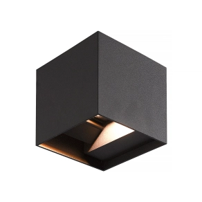   Klausen Expert LED fali lámpa 600lm, 4000K IP54 220-240V fekete KL121044