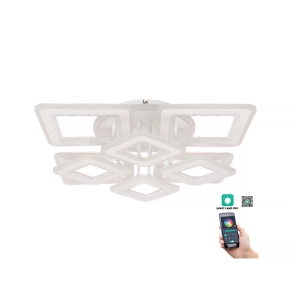   Szabályozható mennyezeti LED lámpa, fehér, 74 cm, 252 W, 24000 lm, 3000-4000-6500 K - Trigos Klausen KL151047