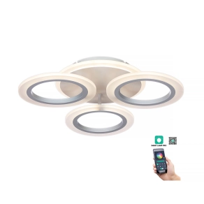   Szabályozható mennyezeti LED lámpa, fehér, 37 W, 3200 lm, 3000-4000-6500 K - Optimus Klausen KL151062