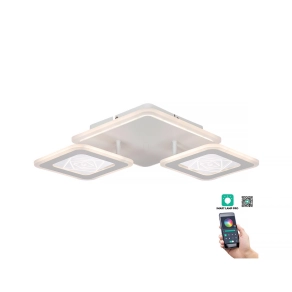   Szabályozható mennyezeti LED lámpa, 62 W, 5600 lm, 3000-4000-6500 K - Escape Klausen KL151075