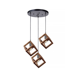   Függesztett lámpa 3xE27 foglalattal - Rhombus Klausen KL113017