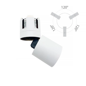   LED spot lámpa, 6,5 cm, fehér, 7 W, 680 lm, 3000 K - Shape Klausen KL181050