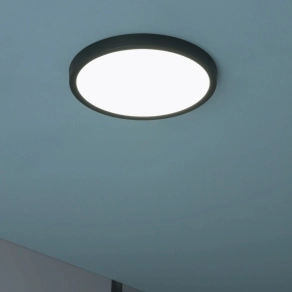   Mennyezeti LED lámpa, fekete, 24 W, 1700 lm, 4000 K - Luz Klausen KL151095