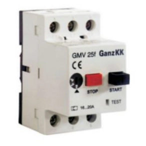 Ganz Motorvédő kapcsoló 6.3-10A GMV 25f
