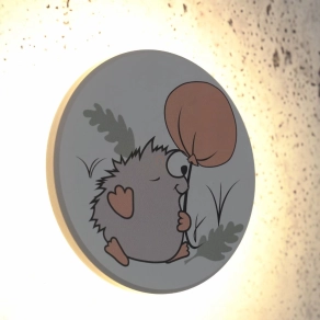   Sünis fali LED lámpa gyerekszobába, szabályozható - Hedgy Rábalux 71099