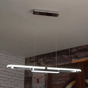   Függesztett LED lámpa fehér színben, 100 cm, - Contessa Rábalux 72031